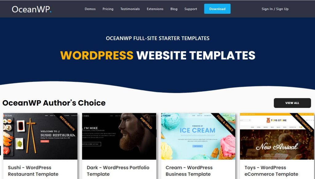 OceanWP-Free-WordPress-Theme